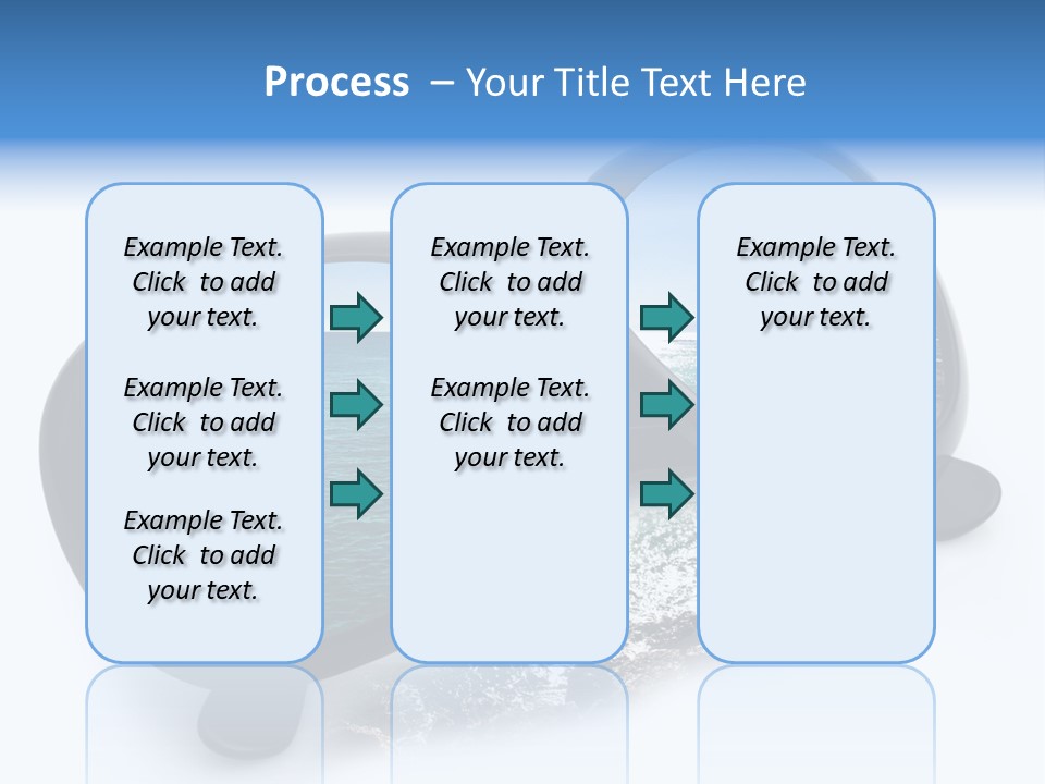 Viaggio Turista Panorama Di Mare PowerPoint Template