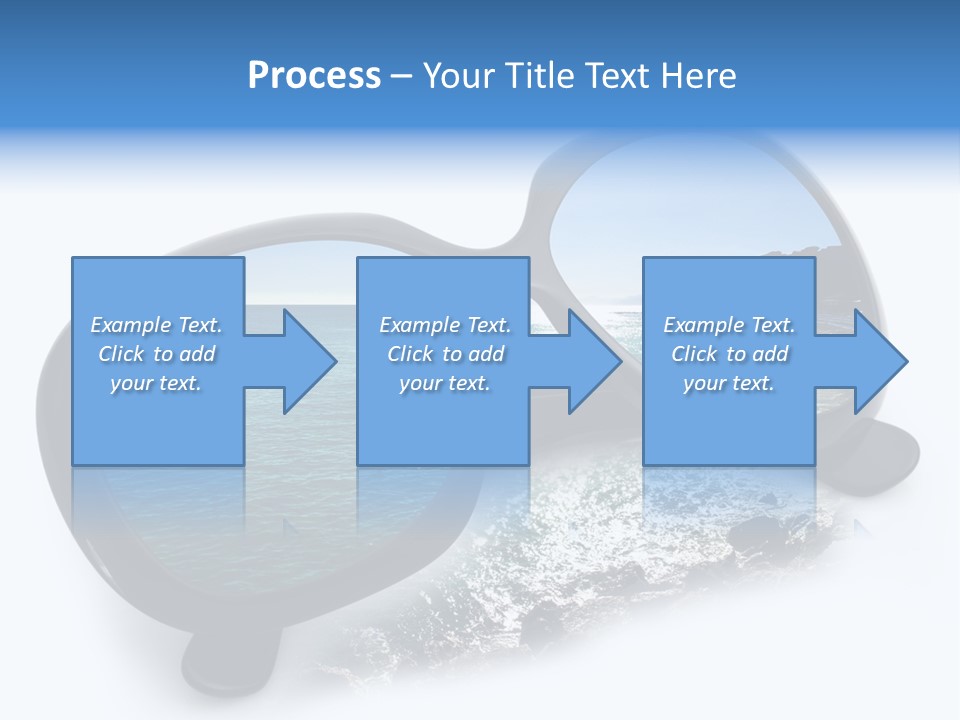 Viaggio Turista Panorama Di Mare PowerPoint Template