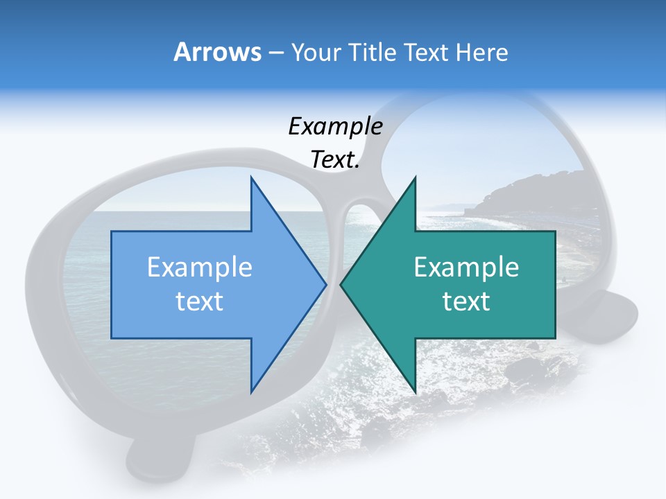 Viaggio Turista Panorama Di Mare PowerPoint Template