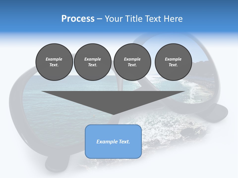 Viaggio Turista Panorama Di Mare PowerPoint Template