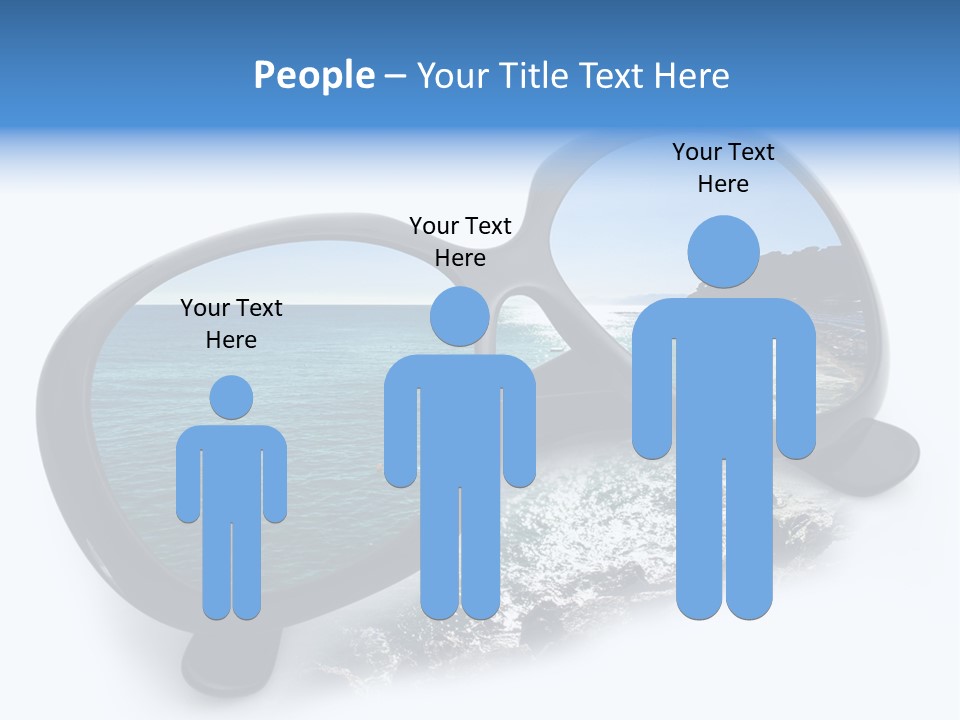 Viaggio Turista Panorama Di Mare PowerPoint Template