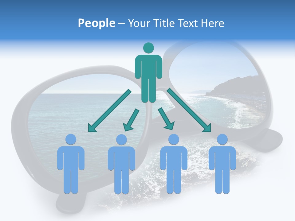 Viaggio Turista Panorama Di Mare PowerPoint Template