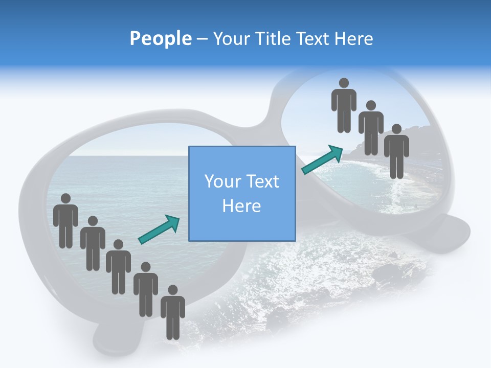 Viaggio Turista Panorama Di Mare PowerPoint Template