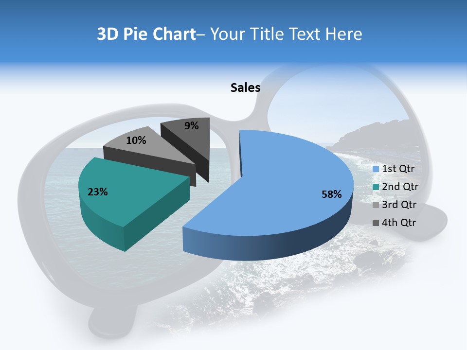 Viaggio Turista Panorama Di Mare PowerPoint Template