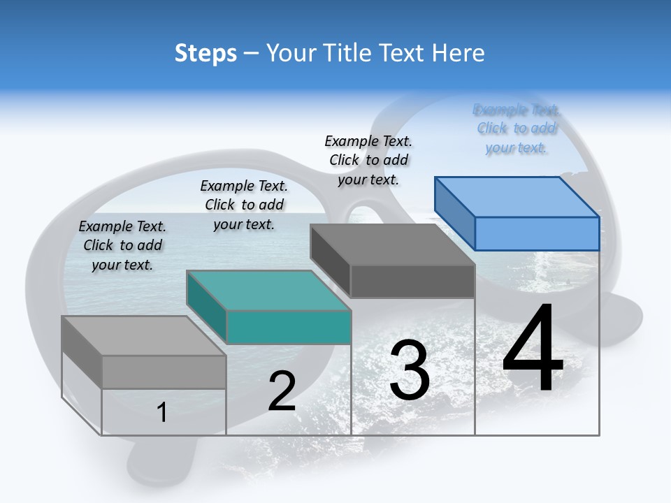 Viaggio Turista Panorama Di Mare PowerPoint Template