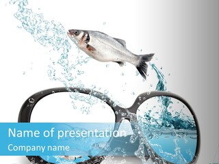 Biologica Onda Splash PowerPoint Template