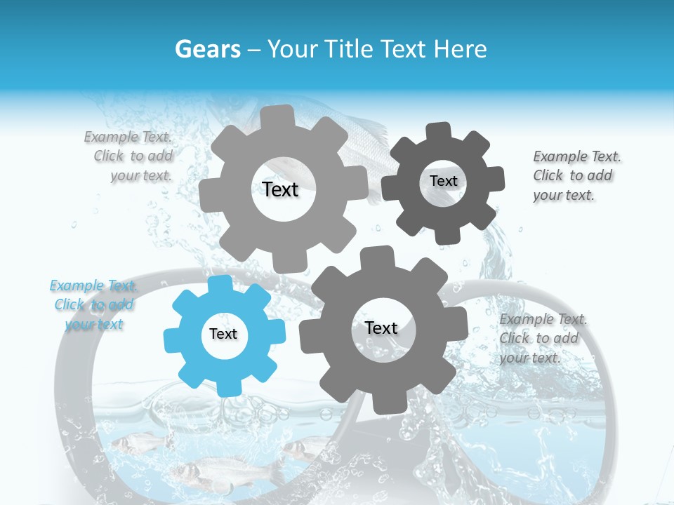 Biologica Onda Splash PowerPoint Template