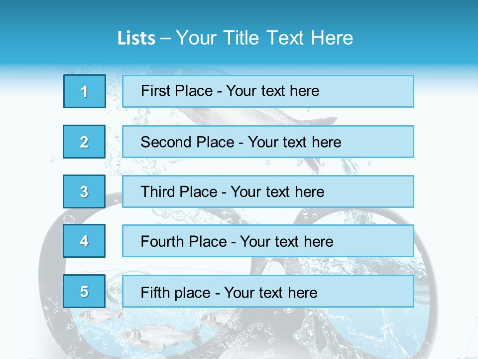 Biologica Onda Splash PowerPoint Template