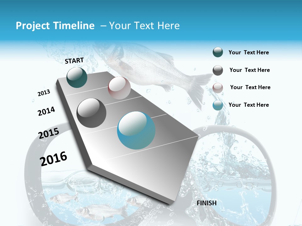 Biologica Onda Splash PowerPoint Template