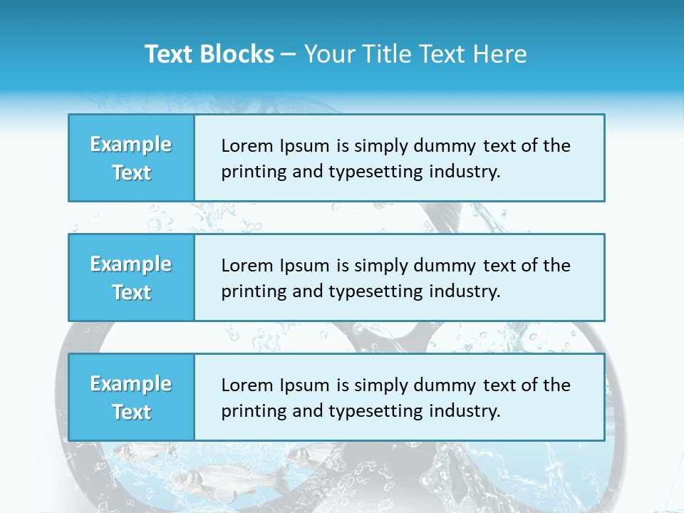 Biologica Onda Splash PowerPoint Template