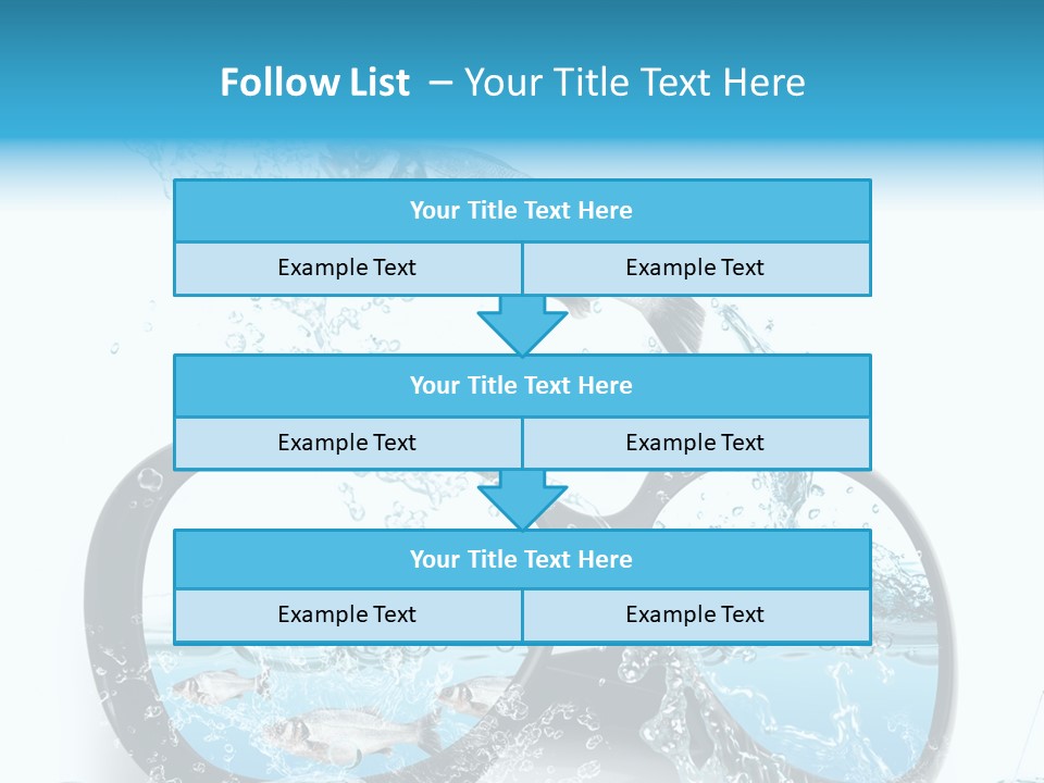 Biologica Onda Splash PowerPoint Template