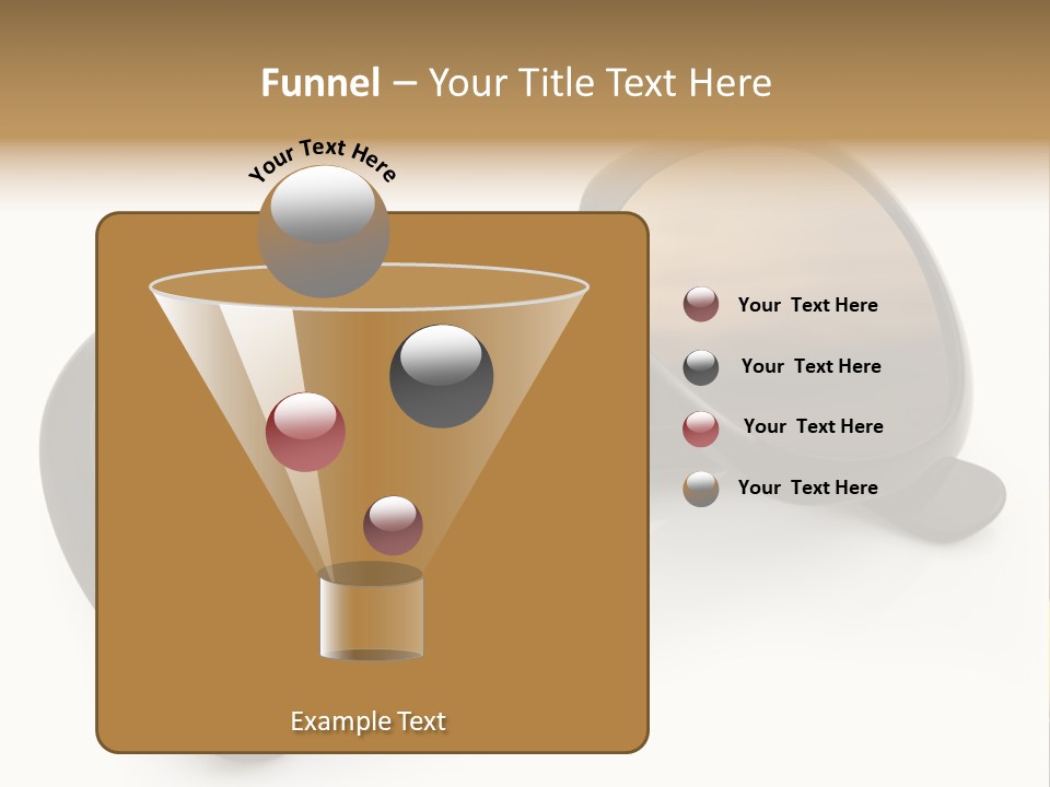 Occhiali Da Sole Aereoplano Astratto PowerPoint Template