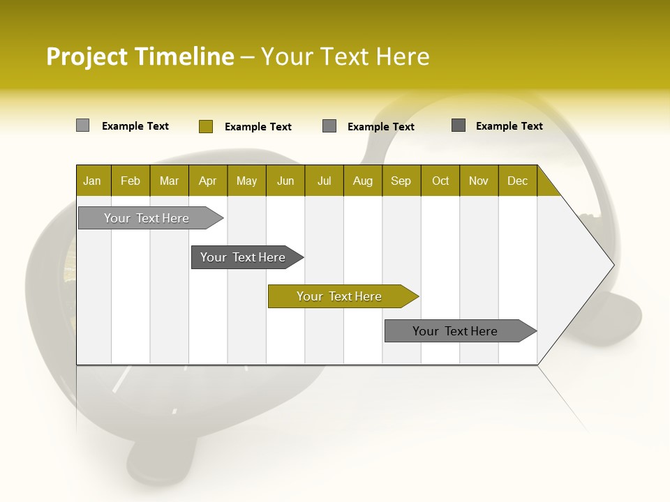Riflesso Lenti Concetto PowerPoint Template