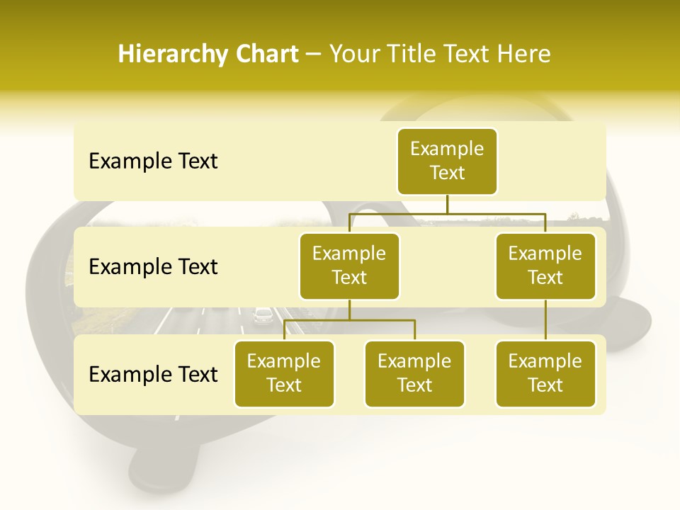 Riflesso Lenti Concetto PowerPoint Template