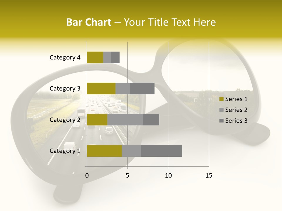 Riflesso Lenti Concetto PowerPoint Template