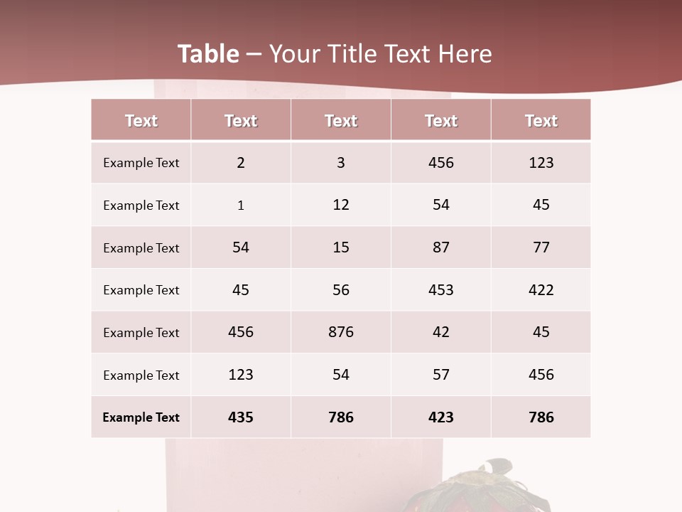 Glass Breakfast Drink PowerPoint Template