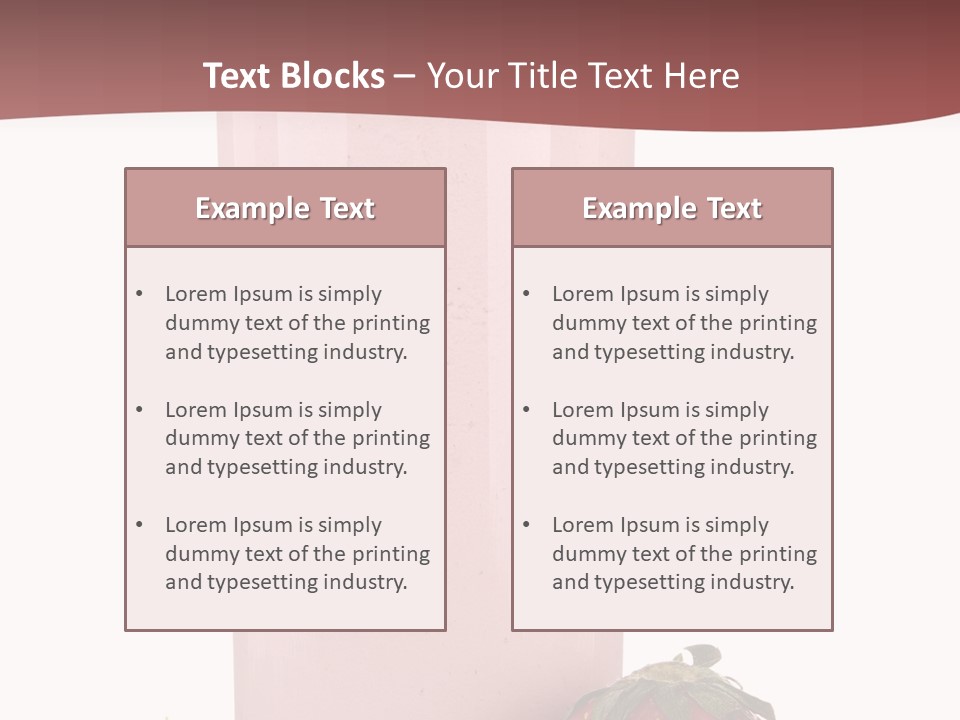 Glass Breakfast Drink PowerPoint Template