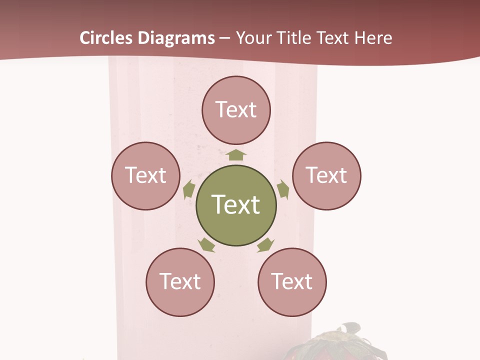 Glass Breakfast Drink PowerPoint Template