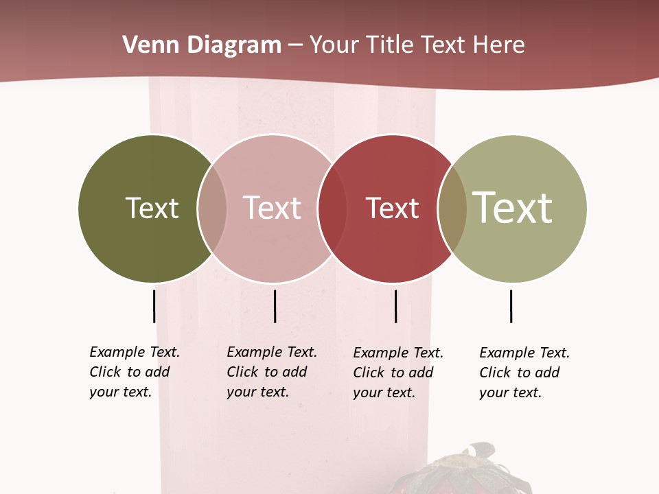Glass Breakfast Drink PowerPoint Template