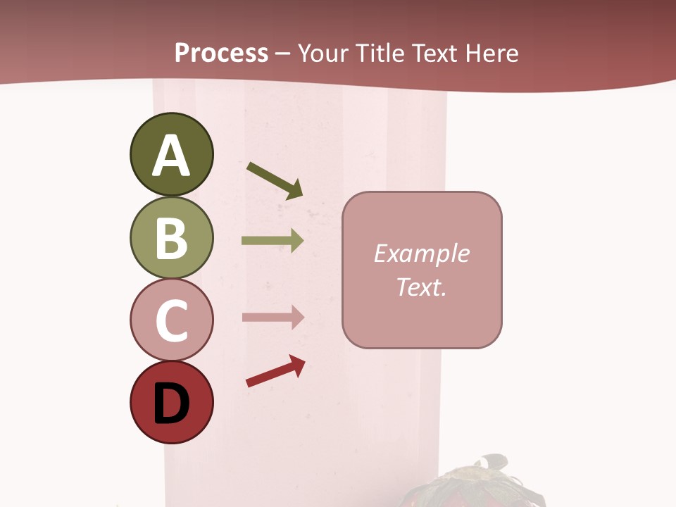 Glass Breakfast Drink PowerPoint Template