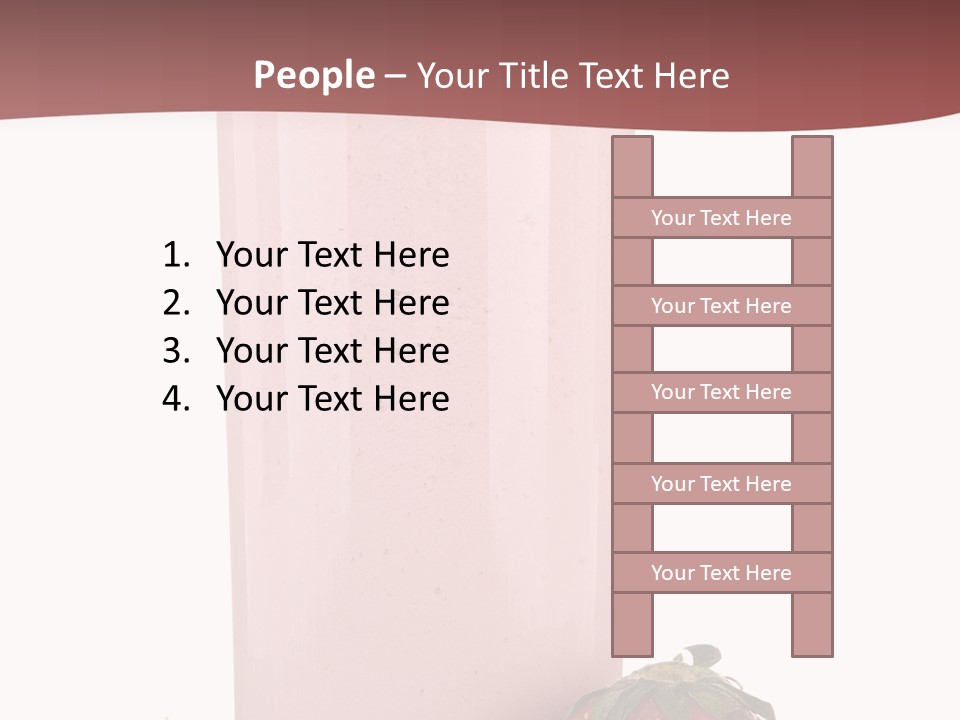 Glass Breakfast Drink PowerPoint Template
