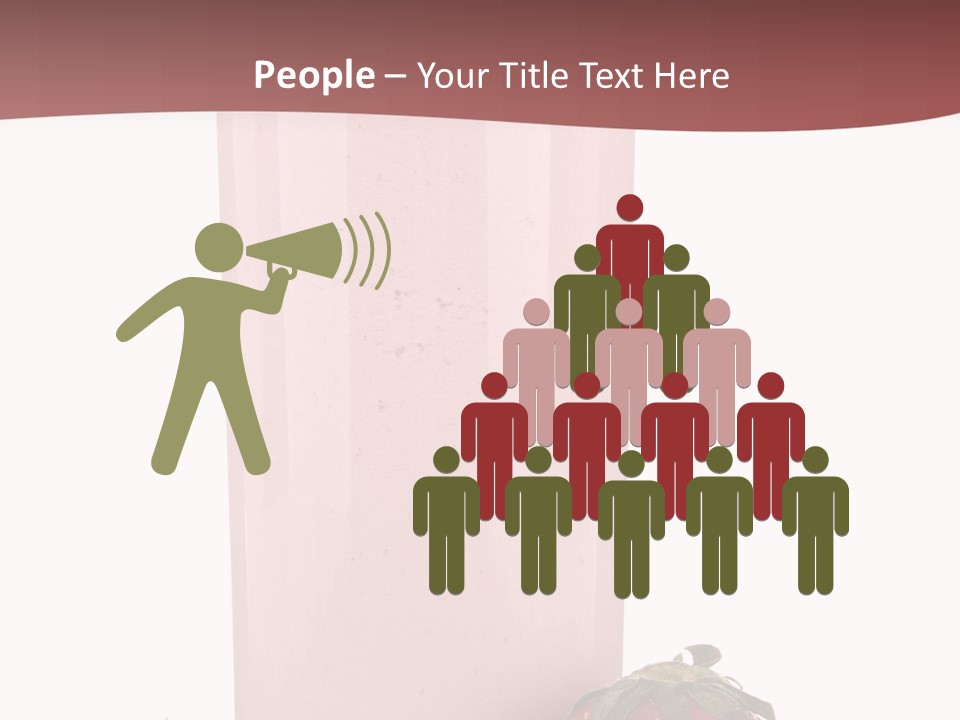 Glass Breakfast Drink PowerPoint Template