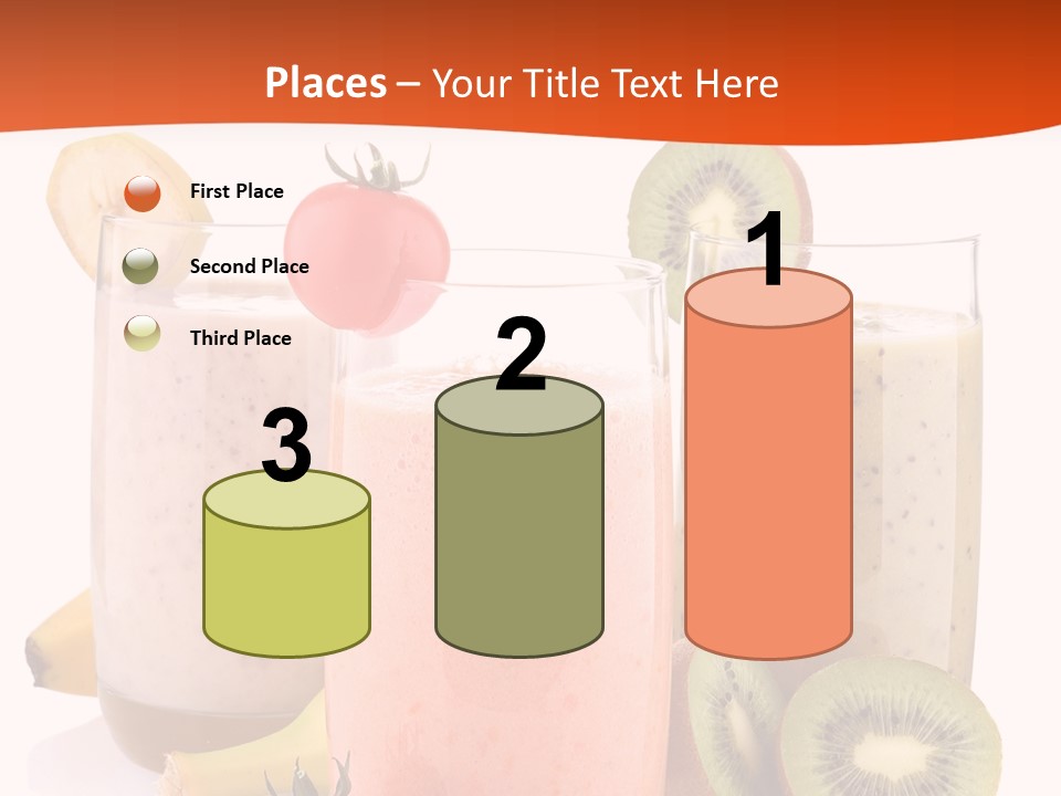 Banana Kiwi Diet PowerPoint Template