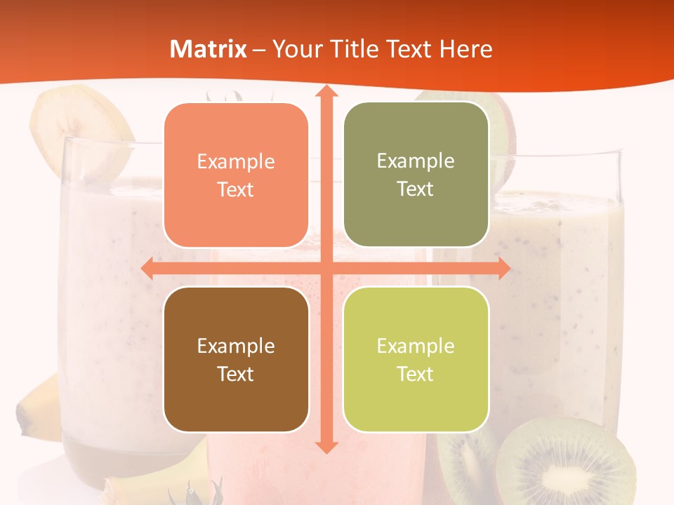 Banana Kiwi Diet PowerPoint Template