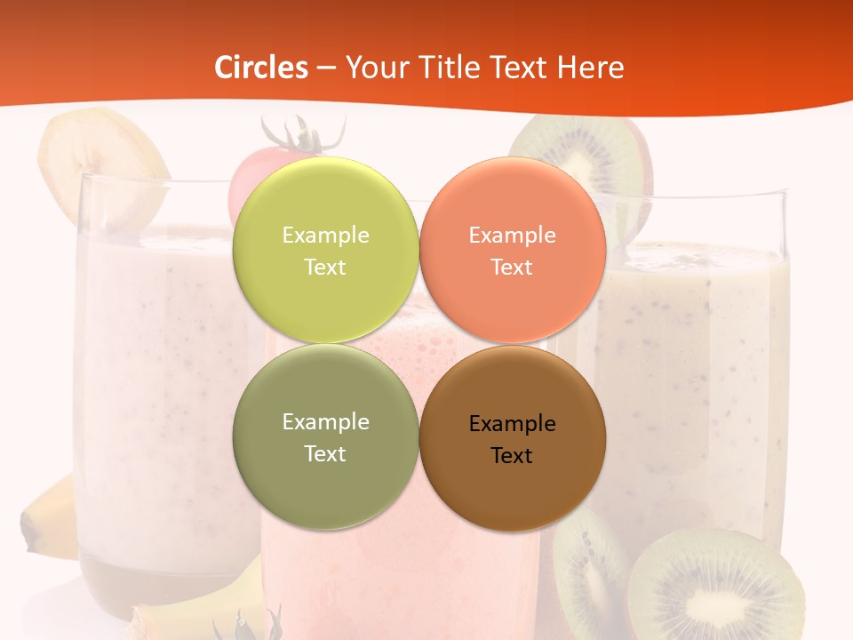 Banana Kiwi Diet PowerPoint Template