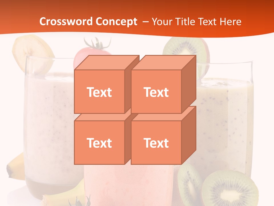 Banana Kiwi Diet PowerPoint Template