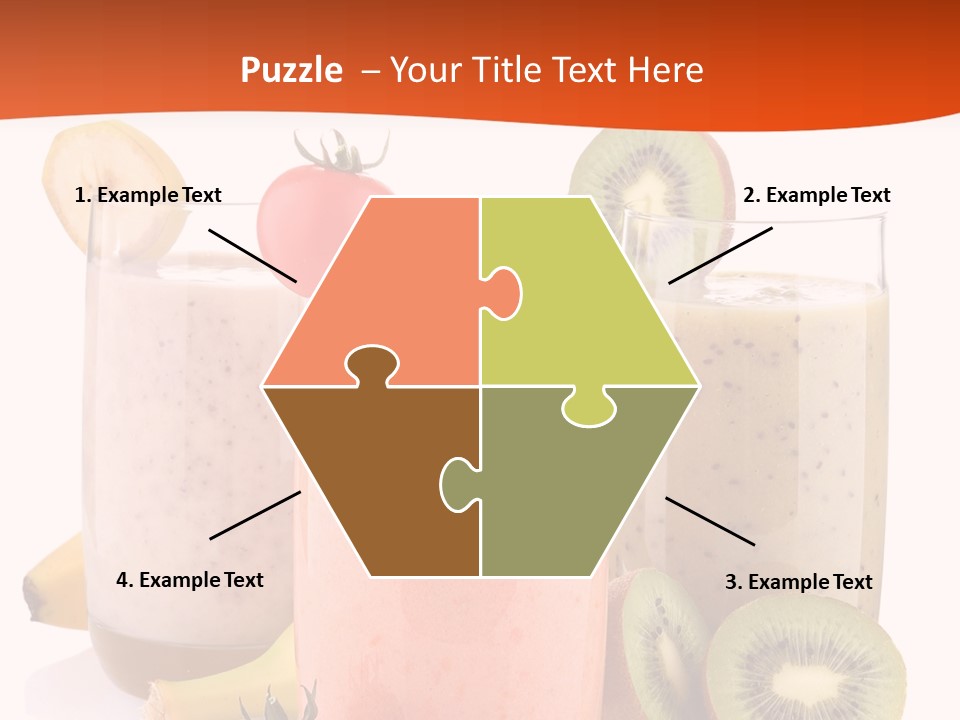 Banana Kiwi Diet PowerPoint Template