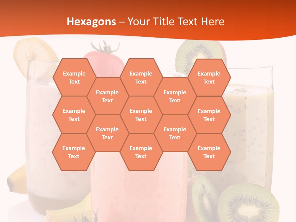 Banana Kiwi Diet PowerPoint Template