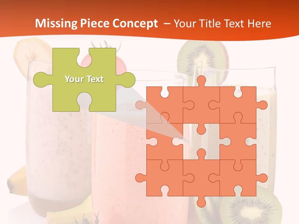 Banana Kiwi Diet PowerPoint Template