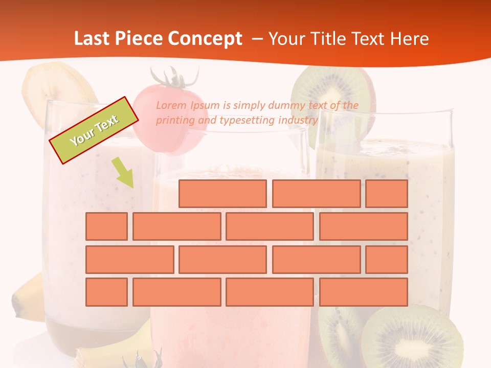 Banana Kiwi Diet PowerPoint Template