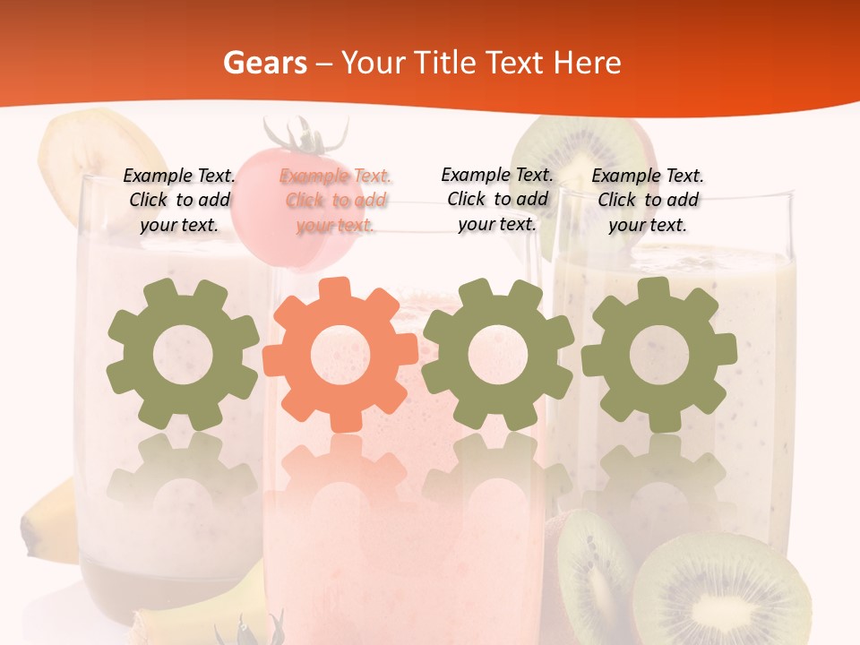 Banana Kiwi Diet PowerPoint Template