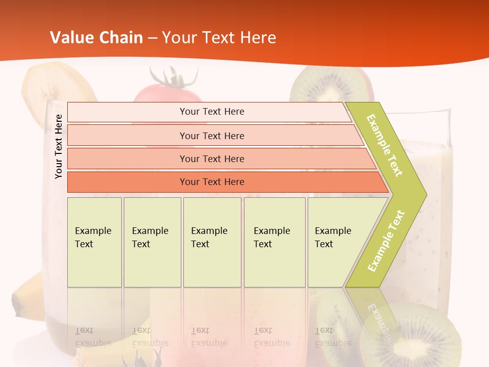 Banana Kiwi Diet PowerPoint Template