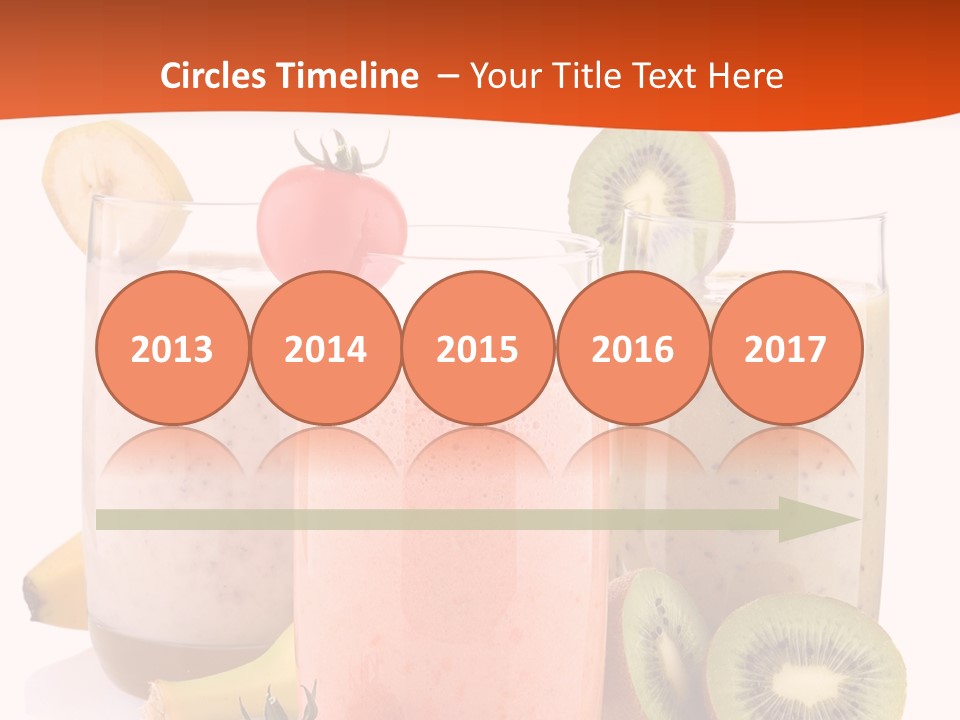 Banana Kiwi Diet PowerPoint Template