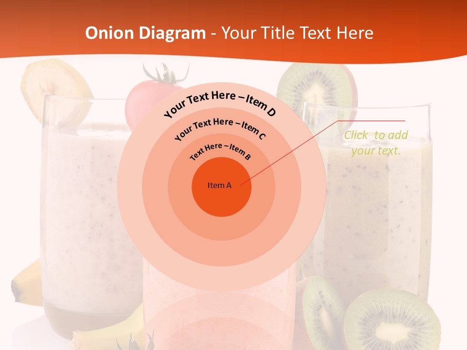 Banana Kiwi Diet PowerPoint Template