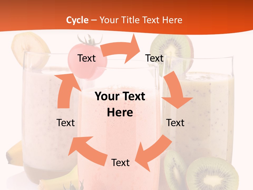 Banana Kiwi Diet PowerPoint Template