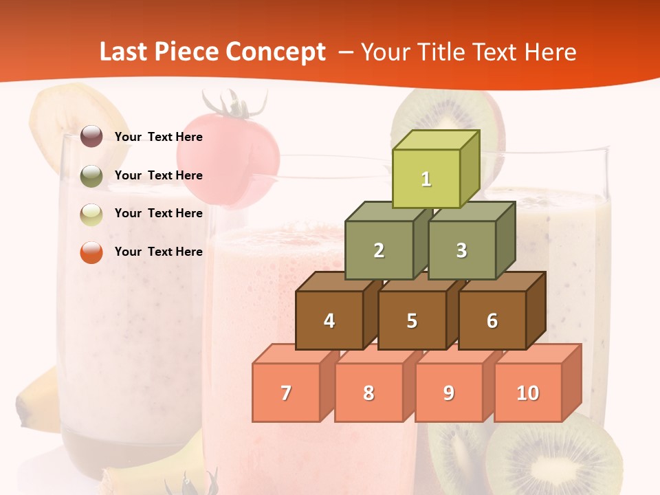 Banana Kiwi Diet PowerPoint Template