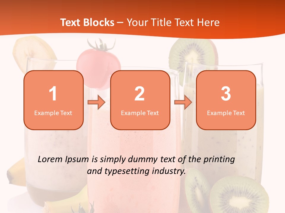 Banana Kiwi Diet PowerPoint Template