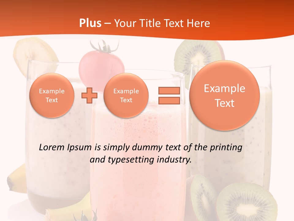 Banana Kiwi Diet PowerPoint Template