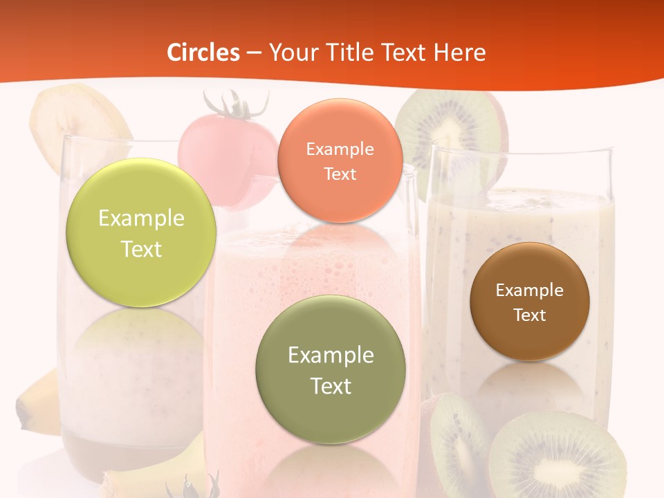 Banana Kiwi Diet PowerPoint Template