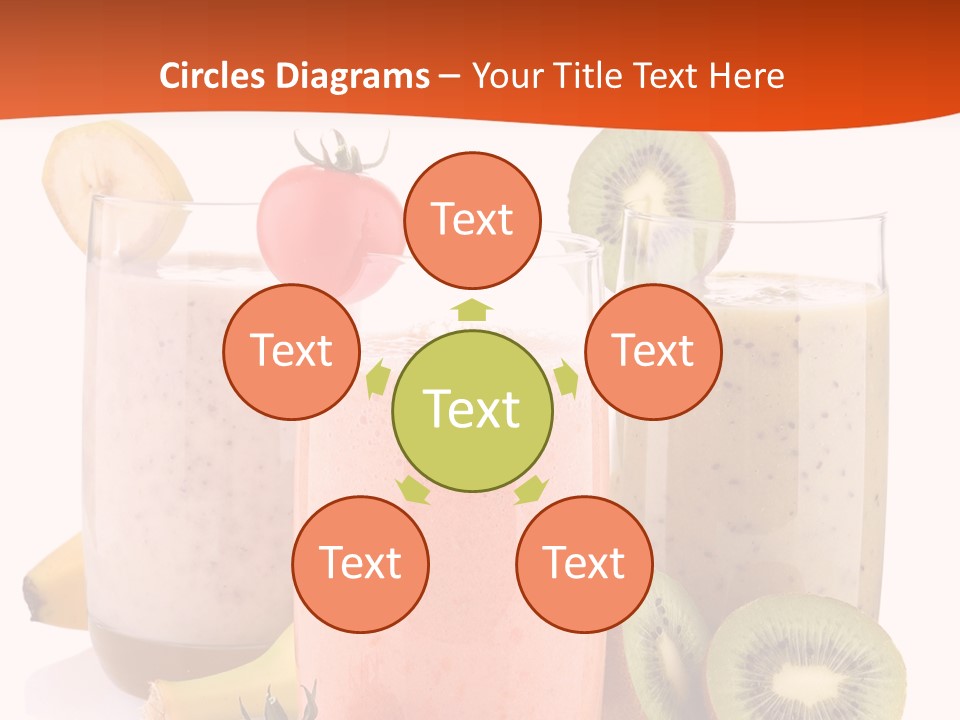 Banana Kiwi Diet PowerPoint Template