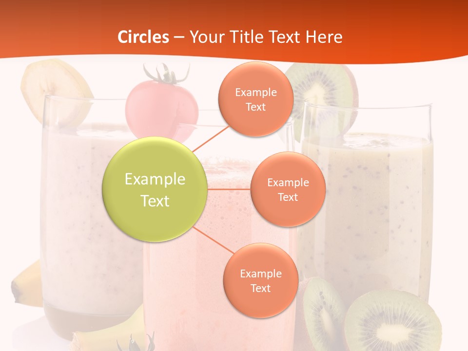 Banana Kiwi Diet PowerPoint Template