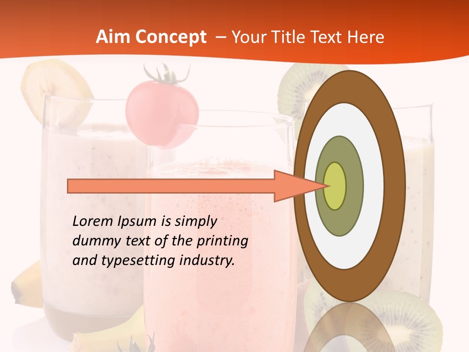 Banana Kiwi Diet PowerPoint Template