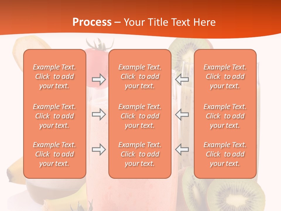 Banana Kiwi Diet PowerPoint Template