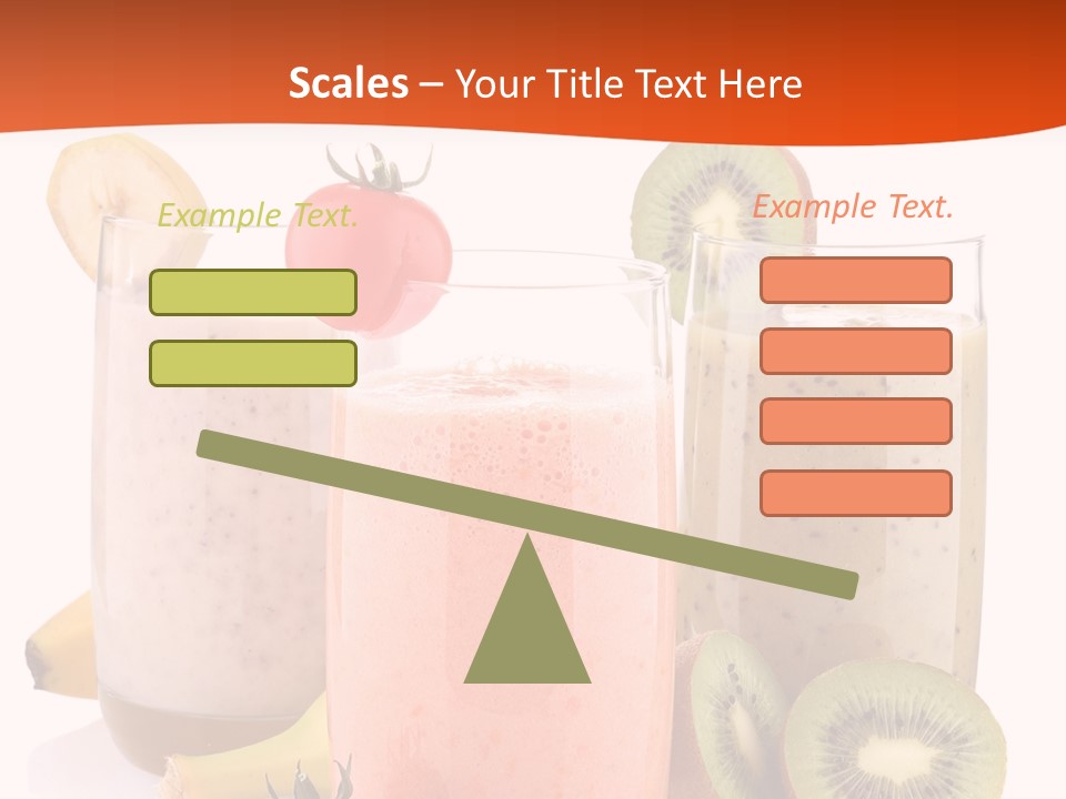 Banana Kiwi Diet PowerPoint Template