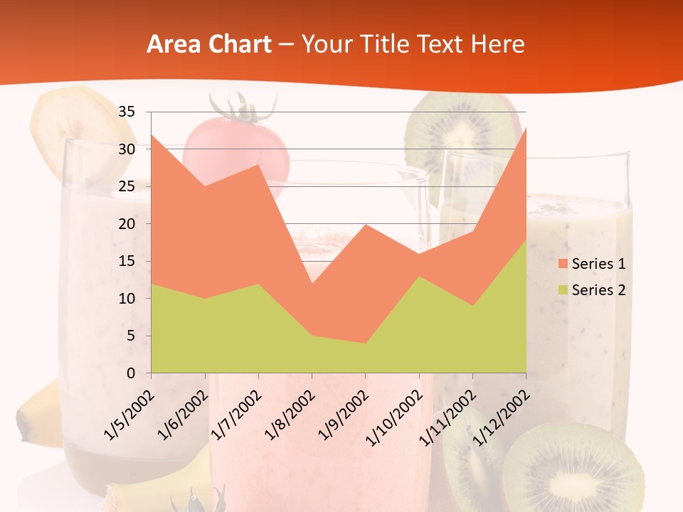 Banana Kiwi Diet PowerPoint Template
