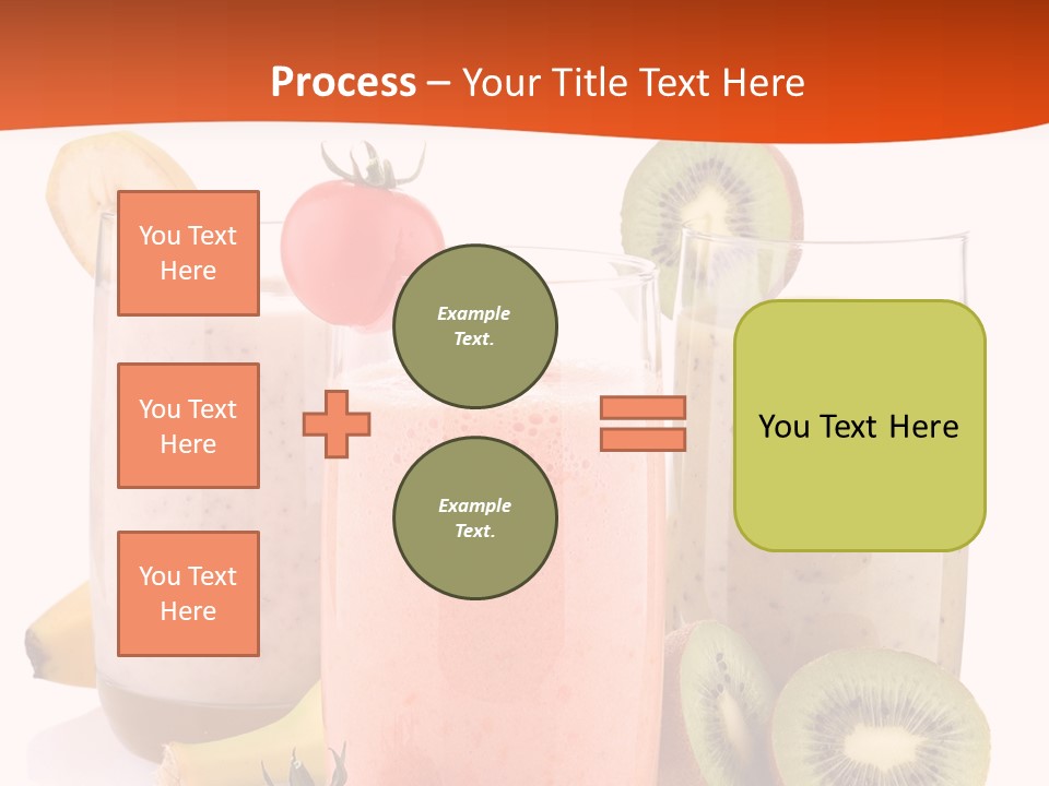 Banana Kiwi Diet PowerPoint Template